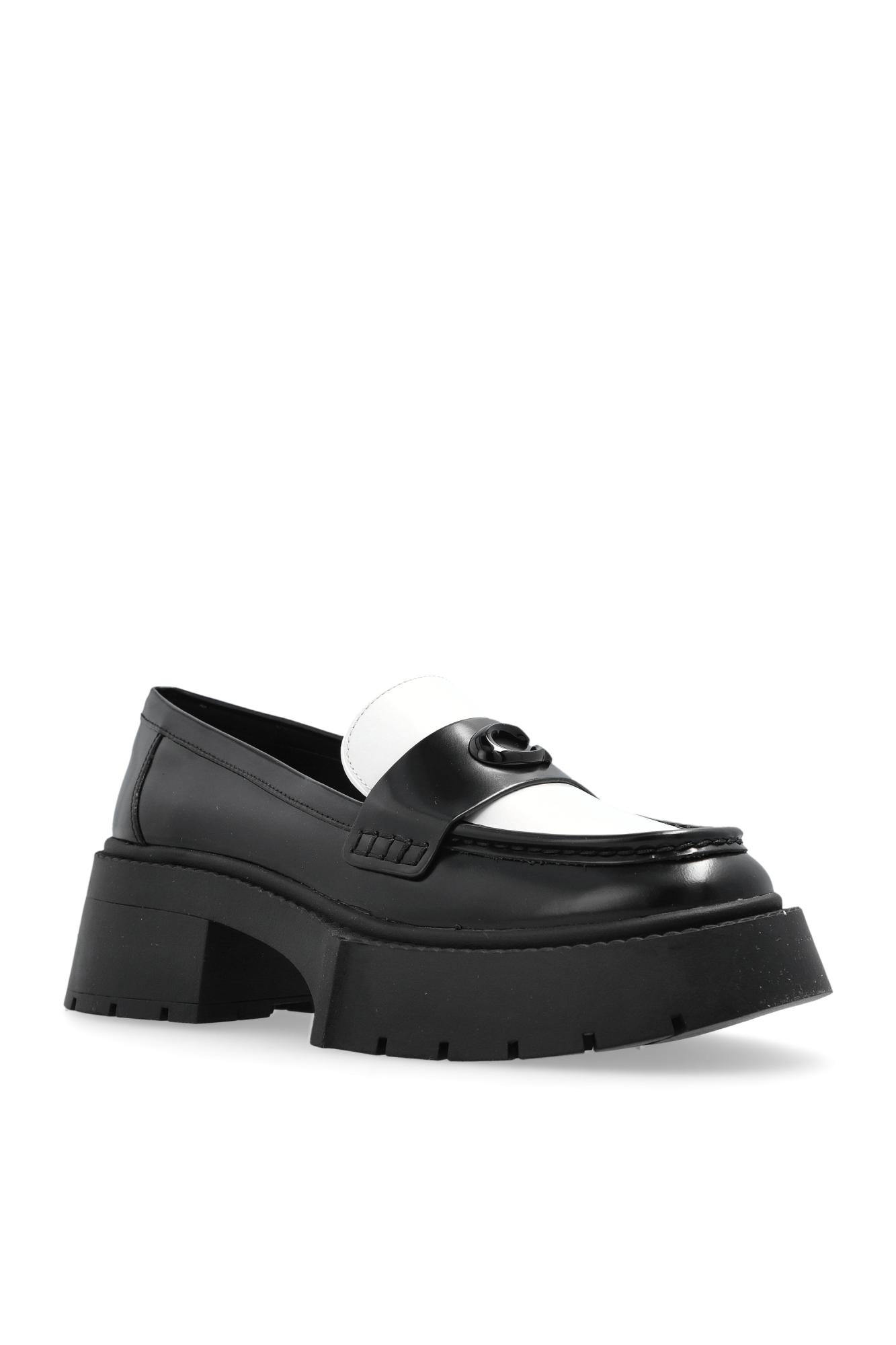 Black Leah platform loafers shoes Coach - Vitkac Italy